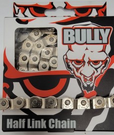 BULLY HALF LINK 1/2" x 1/8" x 116L CHAIN SILVER