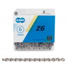 KMC Z6 (Formerly Z33NP) 1/2x3/32" CHAIN SILVER