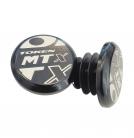 TOKEN TK267 MTX BAR END PLUGS BLACK