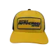BICYCLE MOTOCROSS ACTION VINTAGE LOGO MESH TRUCKER HAT BLUE/YELLOW