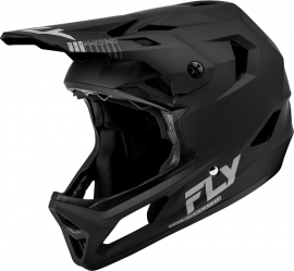 FLY RACING RAYCE SOLID HELMET MATTE BLACK