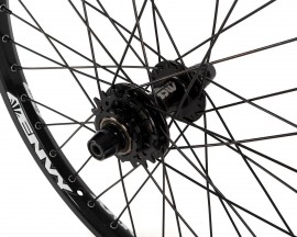 MCS PRO CASSETTE 20x1.75" 36H 3/8" CASSETTE WHEELSET BLACK